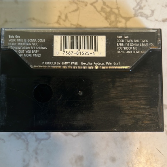 Led Zeppelin cassette tapes lot of 2 vintage tapes - Picture 6 of 16